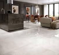 Polished Porcelain Tile White River 39x39
