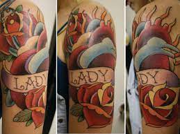 Get this tattoo if you prefer quick and easy placements, as well as painless process! Heart And Rose Tattoo Design Ideas Meanings And Pictures Tatring
