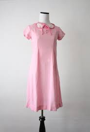 Vintage 1960 S Pink Peter Pan Collar Dress Dresses Collar Dress Peter Pan Collar Dress