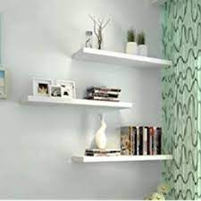 Songmics Wall Shelf Set Of 3 Floating Shelves Storage 60 45 30 Cm Mdf Weight Capacity 15 Kg White Lws66w Amazon Co Uk K In 2020 Shelves Floating Shelves Wall Shelves