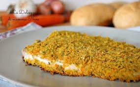 Pesce spada al forno gratinato. Pesce Spada Saporito Gratinato Al Forno Ricetta Light Ricette Ricette Light Idee Alimentari