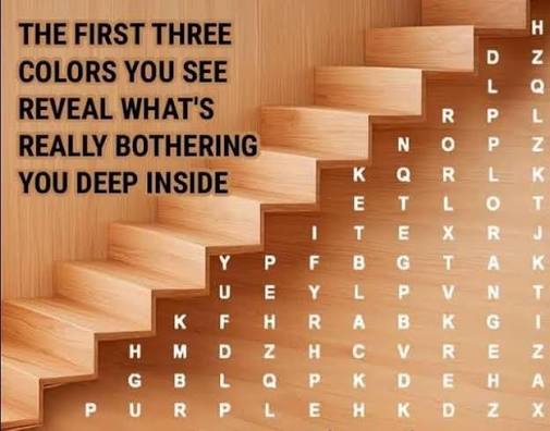 The First Three Colors You See Reveal How You Intimidate People