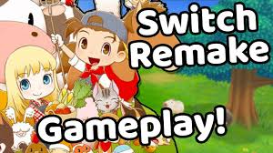 Nintendo gameboy advance (gba) ( download emulator ). Story Of Seasons Friends Of Mineral Town Gameplay Switch Remake A Harvest Moon Classic English Youtube