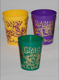 The name comes from the ancient custom of parading a fat ox through paris on this mardi gras moves. New Orleans Mardi Gras Theme Plastic Cups From Beads By The Dozen New Orleans