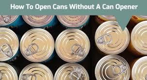 **batteries not included** 【easy operation】two taps to open any cans with our electric can opener. 4 Tricks How To Open Cans Without A Can Opener Kitchentotally