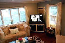 The easiest and most common layout is to put your tv above the fireplace. Living Room Arrangements With Tv