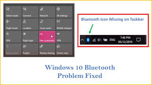 Hence, follow the steps below to turn on bluetooth on your computer. Bluetooth Icon Not Showing Or Missing On Taskbar Windows 10 Help Youtube