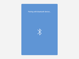 Bluetooth Pairing Animation Health App Bluetooth App Design