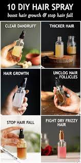10 Hair Spray Recipes For Faster Hair Growth The Little Shine In 2021 Diy Hair Spray Hair Growth Foods Diy Hair Care