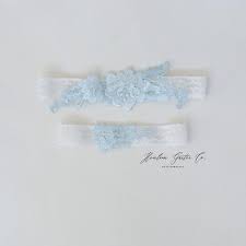 Blue with white lace trim wedding bridal garter with rhinestone satin bow for brides. Something Blue Wedding Garter Set No Slip Grip Floral Bridal Garter Elegant Wedding Garter Set Heirloom Bridal