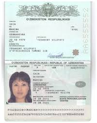 Uzbekistan Passport In 2020 Passport Services Passport Passport Online