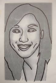 Art. Paper. Scissors. Glue!: Micrography Portrait