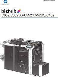 Search the world's information, including webpages, images, videos and more. Bedienungsanleitung Konica Minolta Bizhub C652 307 Seiten