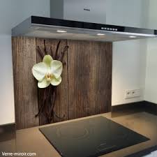 Fond De Hotte Verre Imprime Personnalise Floral 2