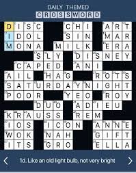 Crossword Daily 2018 06 23 Flashcards Quizlet