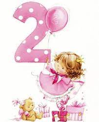 2nd Birthday Cross Stitch Chart Pdf Buon Compleanno Cartolina Di Compleanno Auguri Di Buon Compleanno