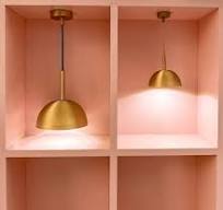 Modern Dollhouse Dome Pendant Light: 1/24 Scale, LED ...