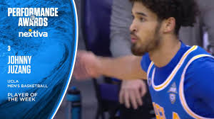 He might not blow you away with athleticism but he's got a good frame, size on the wing and sneaky quickness. Ucla S Johnny Juzang Named Pac 12 Men S Basketball Player Of The Week Youtube