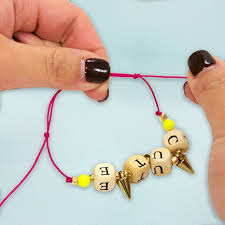 This stmt diy alphabet jewelry set ($17) can make so many cute pieces. Sale Stmt Diy Alphabet Jewelry Is Stock