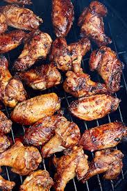Irresistible Smoky Crispy Charcoal Grilled Chicken Wings Marinated In Olive Oil Her Grilled Chicken Wings Wings Recipe Grilled Grilled Chicken Wings Recipe