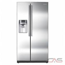 If the ice remains in the ice bucket, the cubed ice is obtained. Rs263tdrs Samsung Refrigerator Canada Sale Best Price Reviews And Specs Toronto Ottawa Montreal Vancouver Calgary