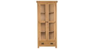 Save corner glass display cabinet to get email alerts and updates on your ebay feed.+ mahogany corner display cabinet with glass doors above 2 door cupboard cbn023. Cornwall Oak Display Cabinet W Glass Doors The Place For Homes