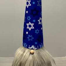 Nain juif Nain de Hanoucca Nain de l'étoile de David Nain de la Pâque Nain  de vin Nain de vin juif 100 % coton