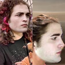 Celebrating similar hair color to edboi