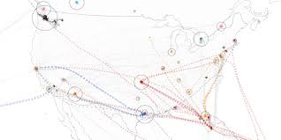 boeing 737 max map of where planes went after flights grounded