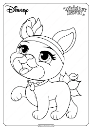 Picolour.com provides a link to download olive colouring page. Printable Palace Pets Olive Pdf Coloring Page