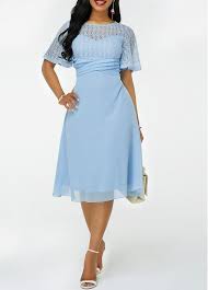 Denim Blue Button Up Pocket Shirt Dress Rosewe Com Usd 32 64 Dresses Fashion Western Dresses For Women