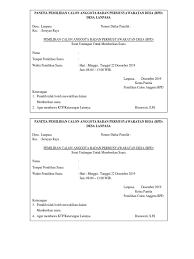 If you are the copyright owner for this file, please report abuse to 4shared. Surat Undangan Pemilihan Bpd Docx