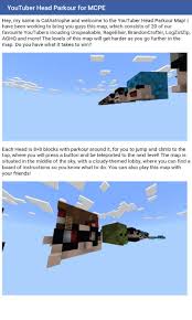 The social security administration (ssa) compiles a list of the most popular baby names over the past 100 years. Youtuber Head Parkour For Minecraft Pe For Android Apk Download