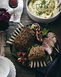 This is a delicious dish that is impressive enough to serve at dinner parties but simple enough to a gorgeously spiced rack of lamb is seared and then finished in the oven, served with a quick and easy. Pistachio Crusted Rack Of Lamb What S Gaby Cooking