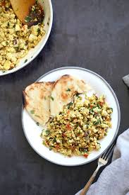 Tofu Bhurji Vegan Bhurji Indian Breakfast Scramble Vegan Richa Recipe In 2020 Savory Breakfast Recipes Vegan Dinner Recipes Vegan Breakfast Recipes