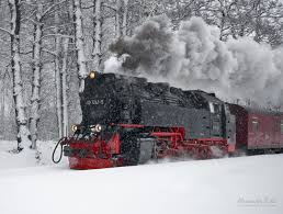 Snow Train Heavy Snowfall In The Harz Mountains Nearly Got Stuck Getting There Yesterday Have A Great Weekend Every Train Steam Train Photo Abandoned Train