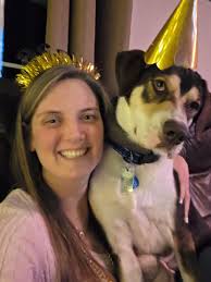 My girl rooney...adopted from taps 9 yrs ago. ❤ aka freckles