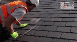 Solar PV Installation on a Slate Roof