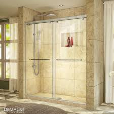 This makes it much easier to get in or out if the door is locked. Charisma Bypass Sliding Shower Door Lowes