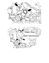 The pump housing has an impeller that circulates engine coolant through the cooling system passageways in the engine block. Toyota Workshop Manuals Highlander 2wd V6 3 5l 2gr Fe 2008 Engine Cooling And Exhaust Cooling System Water Pump Component Information Service And Repair Components Page 2973