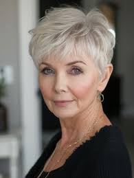 Stylish Short Haircuts for Women Over 60