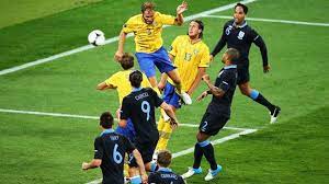 Olof Mellberg Sweden 2nd Goal Sweden 2 3 England Group D Knockout European Football Football Europe Uefa European Football Championship