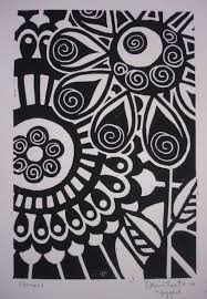 Black And White Linoleum Print Pin On Inspiration Printmaking