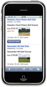 Golf Business News Teeofftimes Co Uk Unveils Mobile Tee Time Booking Service