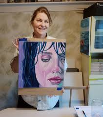 Finishing old oil painting projects