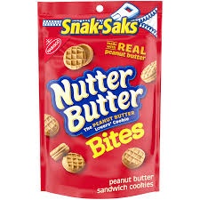 Nutter butter cookies mixed with cream cheese and reese's peanut butter cups and shaped into little balls. Nutter Butter Bites Peanut Butter Sandwich Cookies 8 Oz Cookies Meijer Grocery Pharmacy Home More