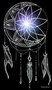 Black And White Dream Catcher Background Mooncatcher Original Dreamcatcher Mandala By Robineart Tattoo Tatuajes Atrapasuenos Tatuajes De Luna Disenos Para Tatuajes