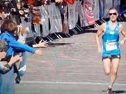 Marathon runner's penis slips out of shorts as he reaches race end - Mirror  Online