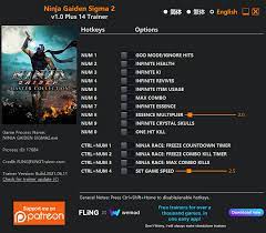 Aekgvtza start with 1 life · iekgvtza + sekkktsp start with 6 lives · aekgvtze + sekkktsp start with 9 lives · sxxgxavg infinite lives · szngkgsa almost invincible . Ninja Gaiden Master Collection Ninja Gaiden Sigma 2 Trainer Fling Trainer Pc Game Cheats And Mods
