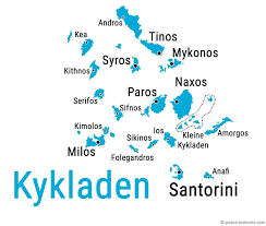 Griechische Inseln Ubersicht Karte Der Inseln Griechenlands Kykladen Griechische Inseln Griechenland